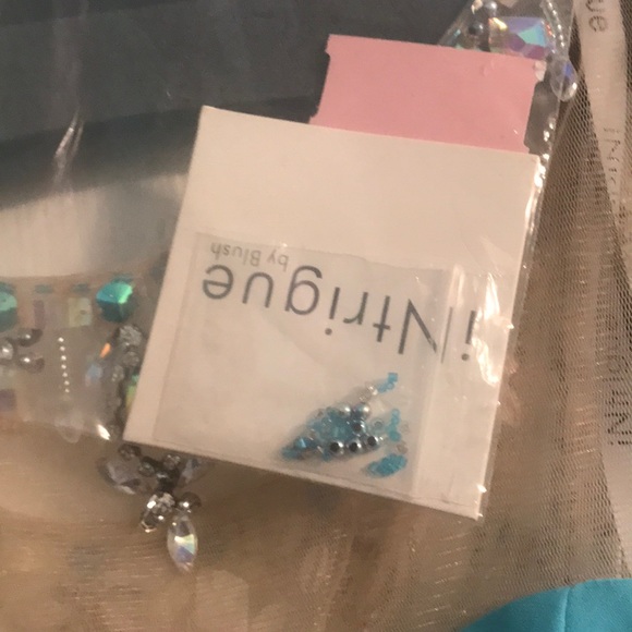 Pageant/prom light blue dress. - Picture 7 of 8